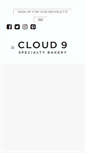 Mobile Screenshot of cloud9specialtybakery.com